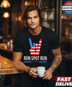 Run Spot Run Elections 2024 Democrat Republican T Shirt