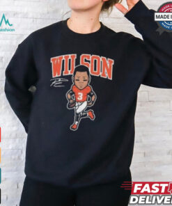 Russell Wilson American football quarterback Denver Toon T Shirt