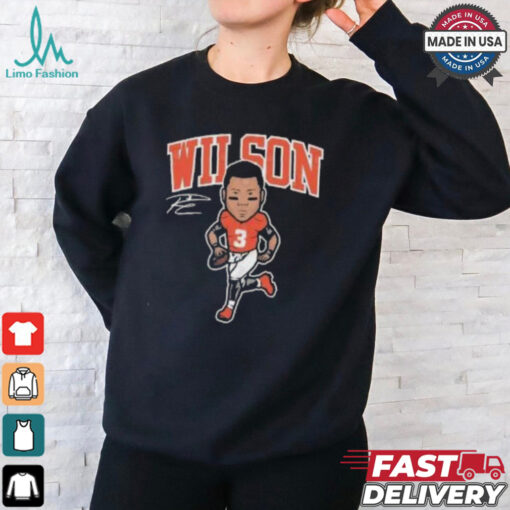 Russell Wilson American football quarterback Denver Toon T Shirt