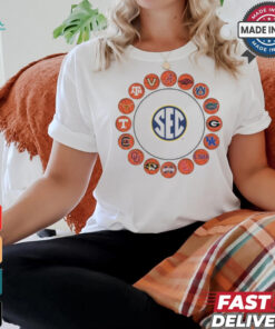 SEC 2024 Basketball 16 Team t shirt