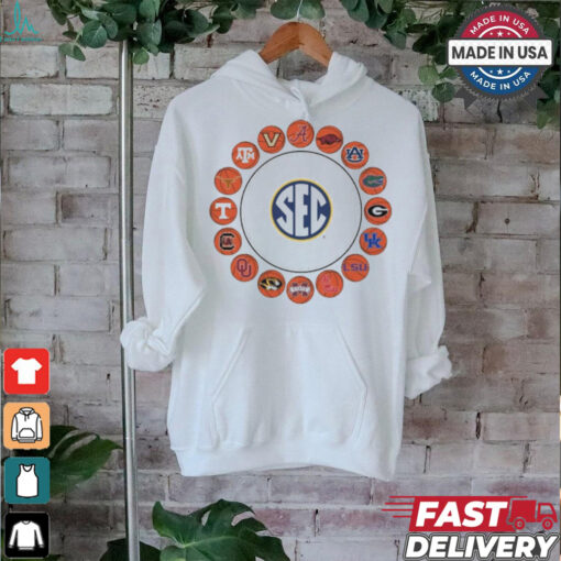 SEC 2024 Basketball 16 Team t shirt