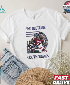 SMU Mustangs Football Kick ‘Em ‘Stangs shirt