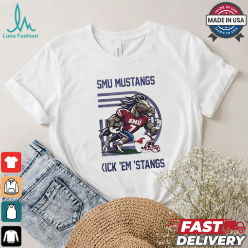 SMU Mustangs Football Kick ‘Em ‘Stangs shirt
