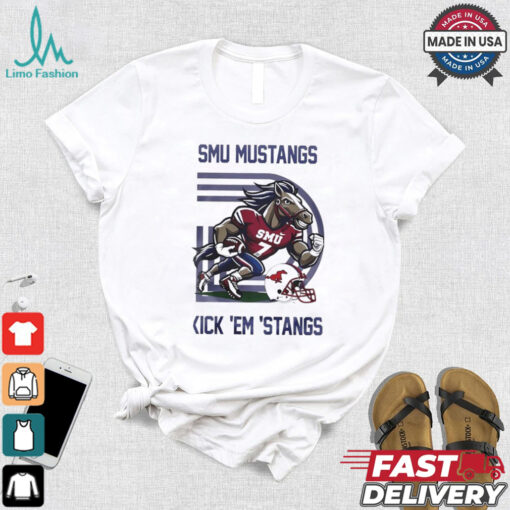 SMU Mustangs Football Kick ‘Em ‘Stangs shirt