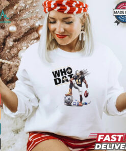 Saints Alvin Kamara defeat Dallas Cowboys who dat shirt