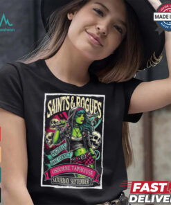Saints & Rogues Sept 7 2024 Satuday Jane Fuentez Ragdolls Poster Shirt