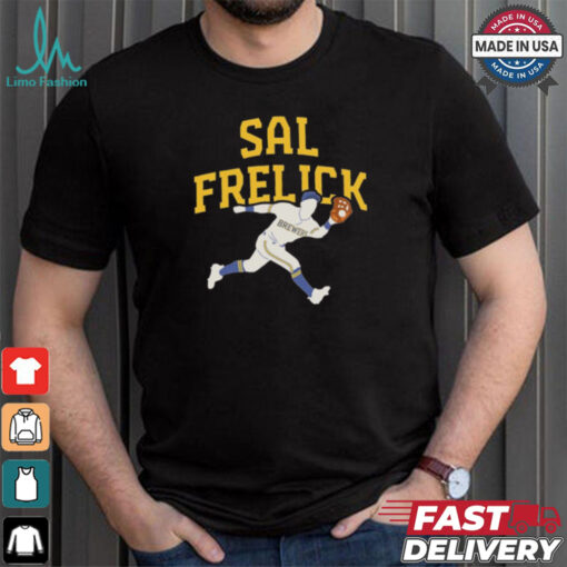 Sal Frelick Milwaukee Brewers baseball T shirt