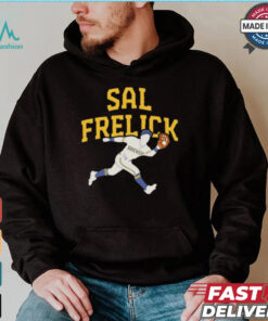 Sal Frelick Milwaukee Brewers baseball T shirt