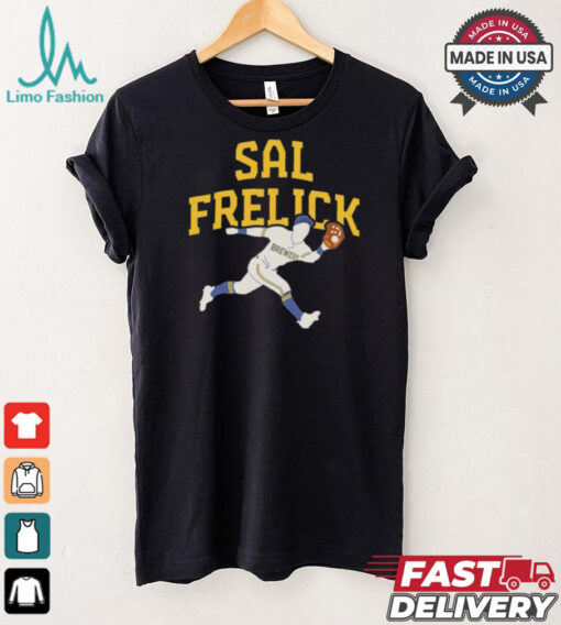 Sal Frelick Milwaukee Brewers baseball T shirt