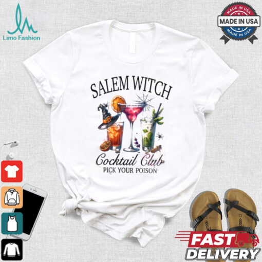 Salem Witch Cocktail Club shirt