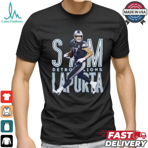 Sam Laporta Lions Football T Shirt