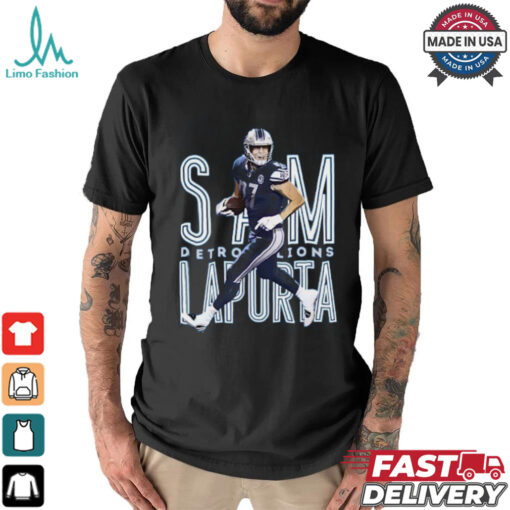 Sam Laporta Lions Football T Shirt