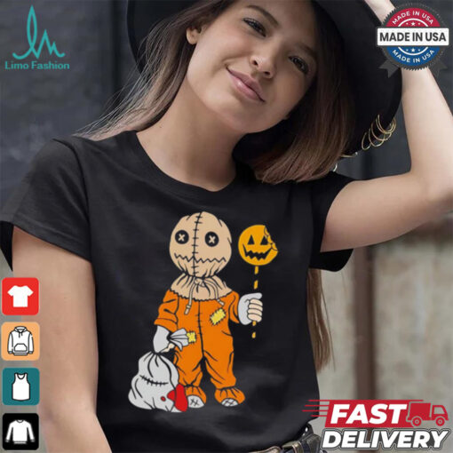 Sam treat or trick Halloween shirt