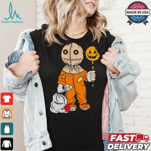 Sam treat or trick Halloween shirt