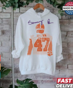 Sammy Brown Clemson Tigers Spotlight Signature t shirt