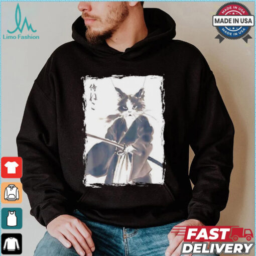 Samurai Cat Japanese shirt