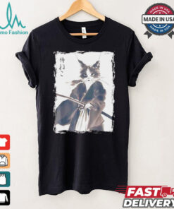 Samurai Cat Japanese shirt