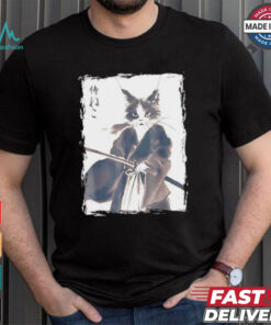 Samurai Cat Japanese shirt