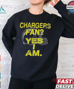San Diego Chargers, Chargers Fan, Yes I Am T Shirt