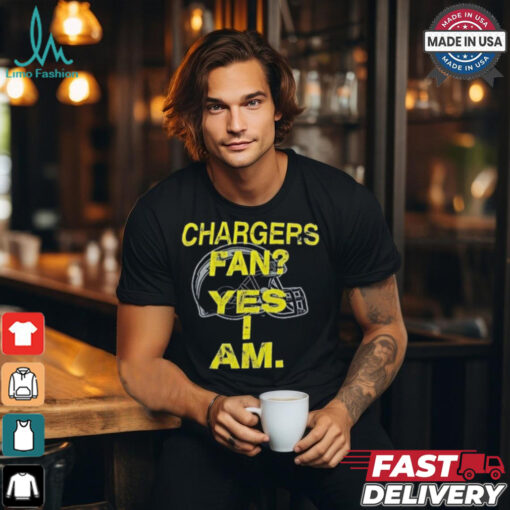 San Diego Chargers, Chargers Fan, Yes I Am T Shirt