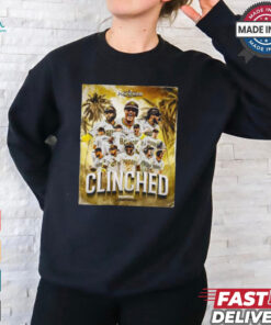 San Diego Padres 2024 MLB Postseason Clinched Fight For The Faithful shirt