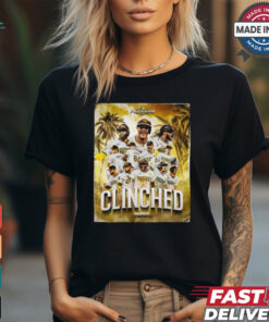 San Diego Padres 2024 MLB Postseason Clinched Fight For The Faithful shirt