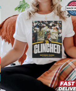 San Diego Padres Clinched 2024 MLB Postseason Poster t shirt