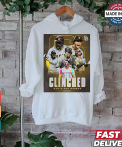 San Diego Padres Clinched A Postseason Ending Triple Play Poster t shirt