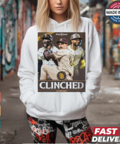 San Diego Padres Have Clinched Postseason 2024 Poster t shirt