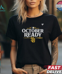 San Diego Padres October Ready 2024 MLB Postseason Locker Room T Shirt