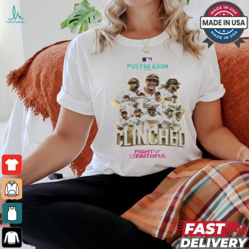 San Diego Padres October Ready Clinched 2024 Shirt