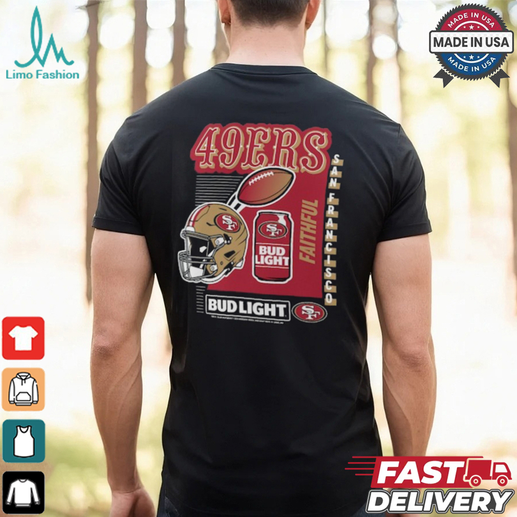 San Francisco 49ers Anheuser Busch T Shirt San Francisco 49ers Anheuser Busch T Shirt