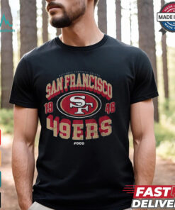 San Francisco 49ers Field Arched Wordmark T Shirt