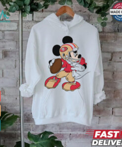 San Francisco 49ers Mickey Mouse T Shirt