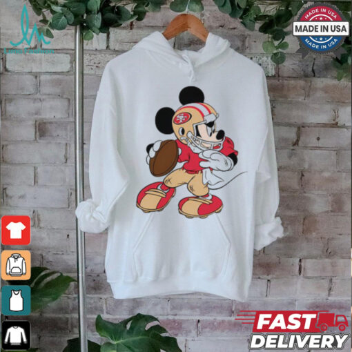 San Francisco 49ers Mickey Mouse T Shirt