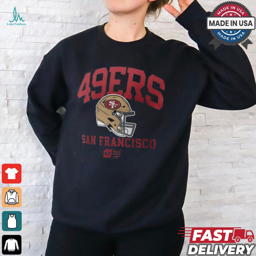 San Francisco 49ers Nike Anthracite Helmet Essential T Shirt San Francisco 49ers Nike Anthracite Helmet Essential T Shirt