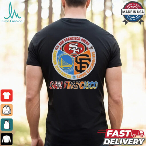 San Francisco 49ers x Golden State Warriors x San Francisco Giants 2024 Shirt