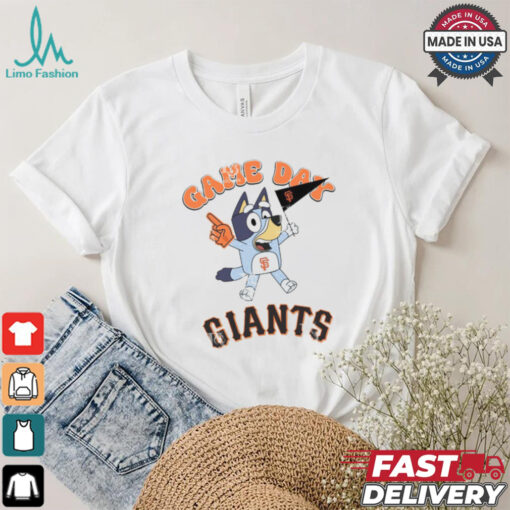 San Francisco Giants Bluey Game Day shirt