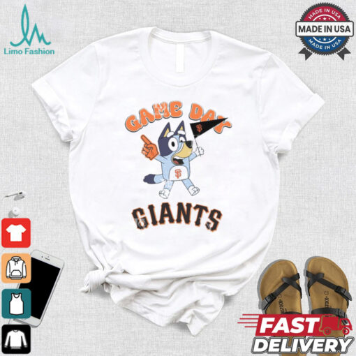 San Francisco Giants Bluey Game Day shirt
