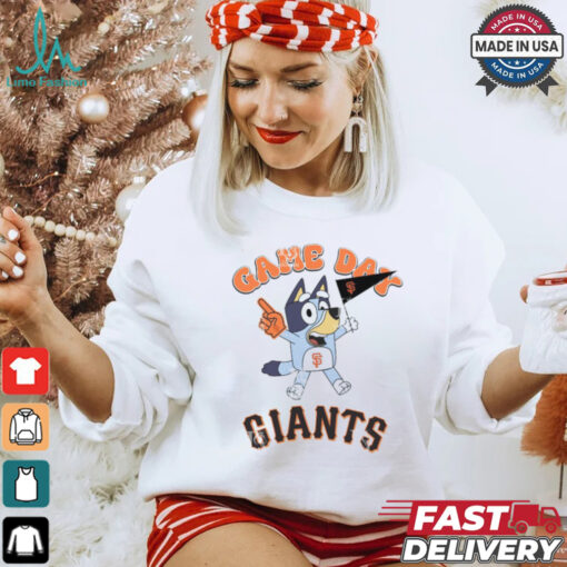 San Francisco Giants Bluey Game Day shirt