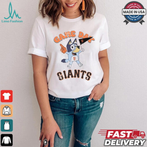 San Francisco Giants Bluey Game Day shirt