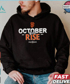 San Francisco Giants October rise 2024 Postseason shirt