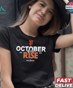 San Francisco Giants October rise 2024 Postseason shirt