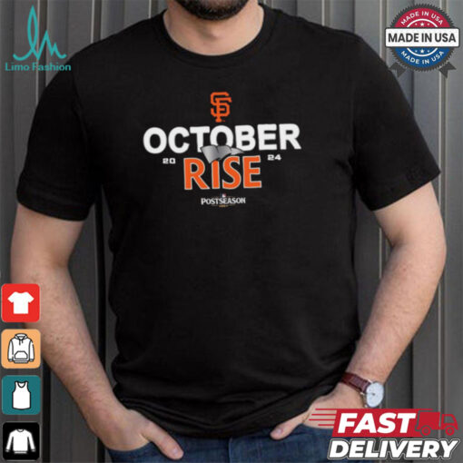 San Francisco Giants October rise 2024 Postseason shirt
