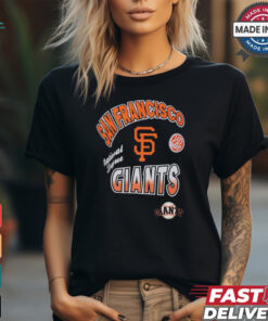 San Francisco Giants Pro Standard Black Turn It Up Dropped Shoulder T Shirt, hoodie, sweater, long sleeve and tank top San Francisco Giants Pro Standard Black Turn It Up Dropped Shoulder T Shirt