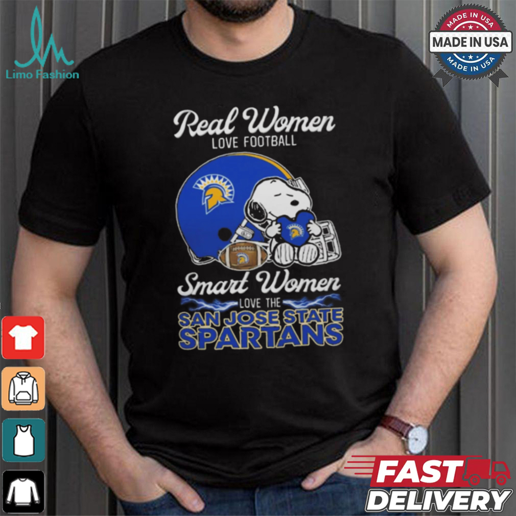 San José State Spartans x Snoopy Real Women Love Football Smart Women Hetmet 2024 Shirt San José State Spartans x Snoopy Real Women Love Football Smart Women Hetmet 2024 Shirt