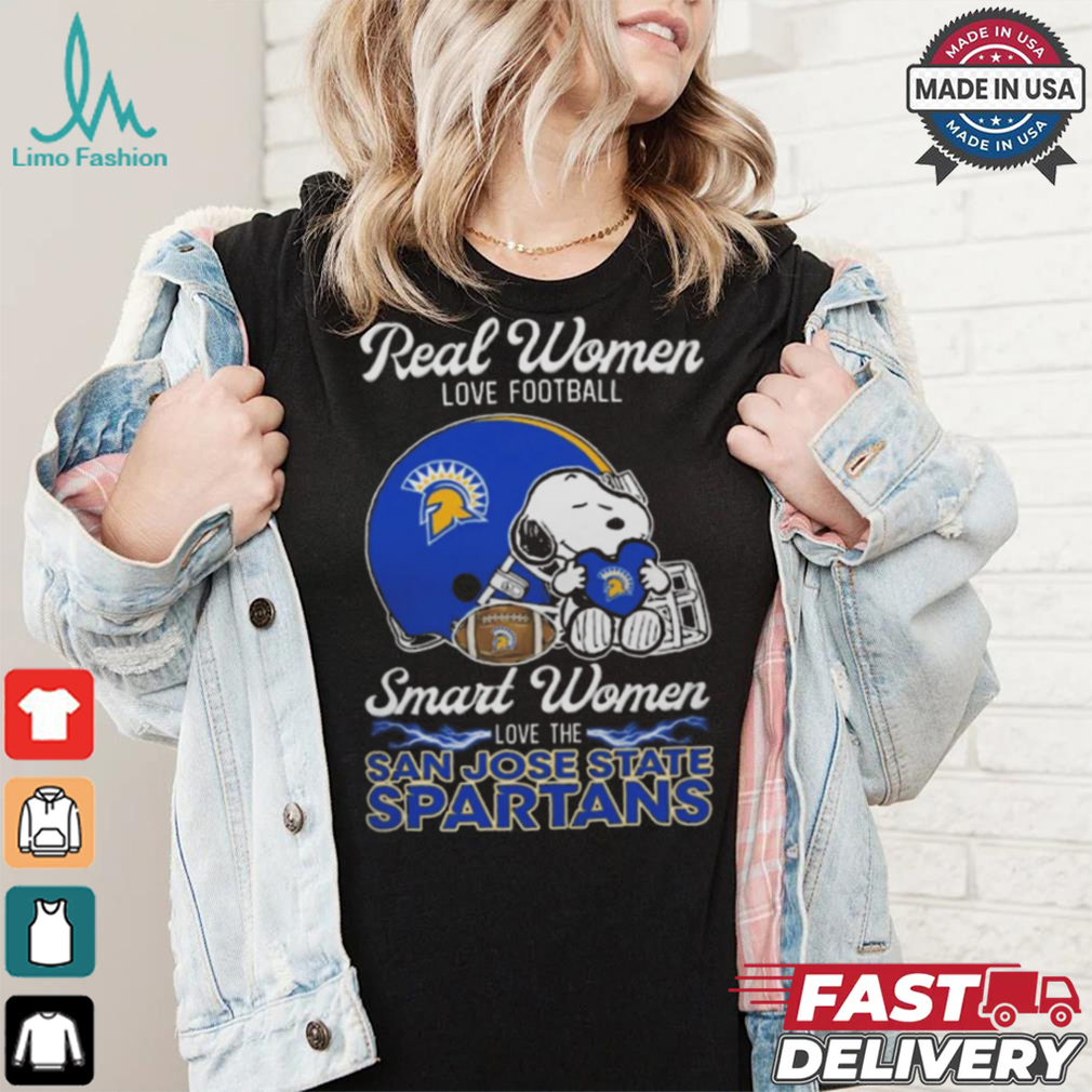 San José State Spartans x Snoopy Real Women Love Football Smart Women Hetmet 2024 Shirt San José State Spartans x Snoopy Real Women Love Football Smart Women Hetmet 2024 Shirt