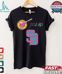 San diego padres sd city connect logo shirt