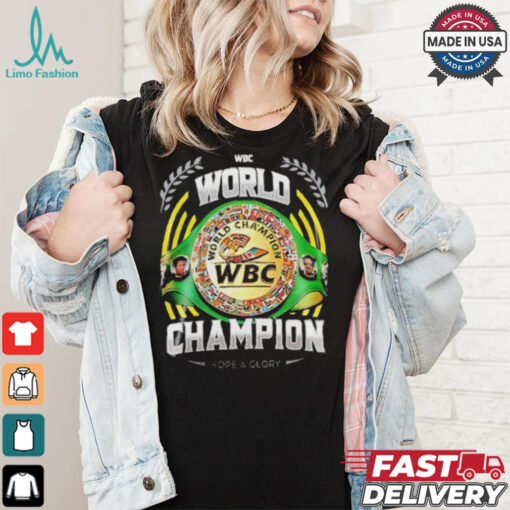 Saul Alvarez WBC Super Middleweight World Champion 2024 T Shirt