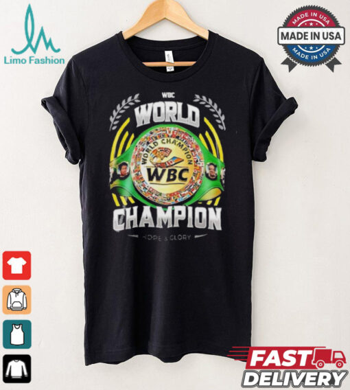 Saul Alvarez WBC Super Middleweight World Champion 2024 T Shirt